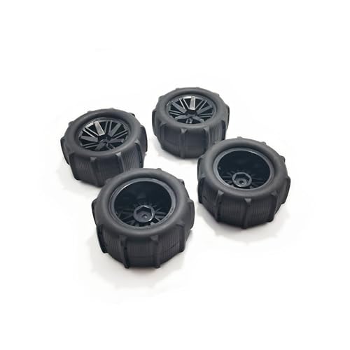 TIAJTHYD 144001 124019 124017 for MJX 16207 16208 80MM Sandreifen, Reifen erweitern, Wüstenreifen, Upgrade-Zubehörteile von TIAJTHYD