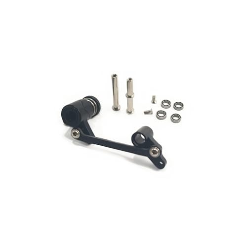 TIAJTHYD 144001 for wlt-oys 124019 124017 rc Auto Metall Upgrade Teile Legierung lenkung Set wltoys 144001 124019 124017 zubehör Teil(Zwart) von TIAJTHYD