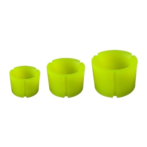 TIAJTHYD 2 Stück Gummieinsatz for Glow-Benzinmotor-Starter, Größe Klein, Mittel, Groß, for RC-Flugzeuge, Teile, Modellzubehör(2pcs of Middle Size) von TIAJTHYD