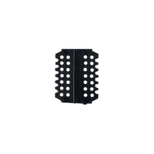 TIAJTHYD 20 Pcs Super Licht Scharniere for RC Flugzeug Modell Zubehör Teile(20 pcs Black) von TIAJTHYD