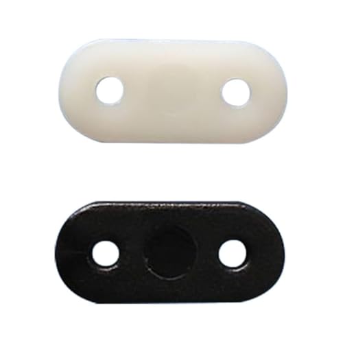 TIAJTHYD 20 Pcs for Ny-lon Pinned Scharniere for RC Flugzeug Modell Zubehör ersatzteile(Black 20pcs) von TIAJTHYD
