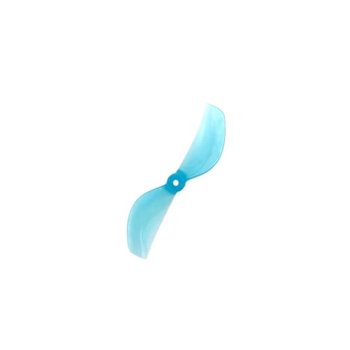 TIAJTHYD 4 Paar 45 mm 2-Blatt-PC-Propeller 1 mm 1,5 mm for RC FPV Racing Freestyle 1,8 Zoll Cinewhoop Zahnstocher Drohnen DIY Teile(Blue Hole 1.5mm) von TIAJTHYD