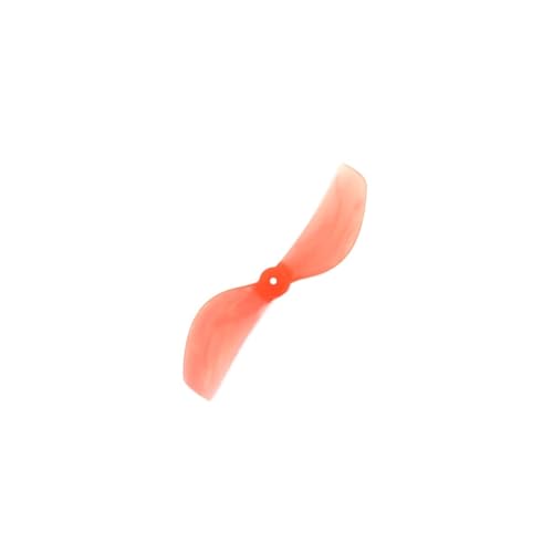 TIAJTHYD 4 Paar 45 mm 2-Blatt-PC-Propeller 1 mm 1,5 mm for RC FPV Racing Freestyle 1,8 Zoll Cinewhoop Zahnstocher Drohnen DIY Teile(Macho Pink 1.5mm) von TIAJTHYD
