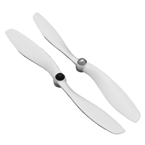 TIAJTHYD 4 Stück 8045 selbstsichernder Propeller 8x4,5 for CW CCW Propellerstützen for 2212-Motor RC FPV Multicopter Quadcopter (2 Paar)(White) von TIAJTHYD
