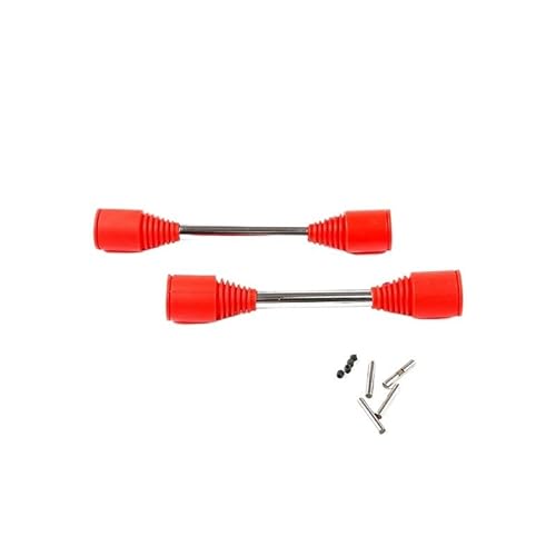 TIAJTHYD 9mm Dogbone Antriebswelle Set Fit for 1/5 Hpi Rovan Km Baja 5b 5t 5sc Rc Auto Teile(Rood) von TIAJTHYD