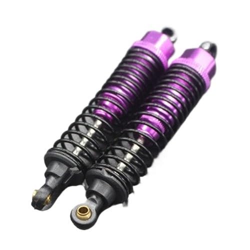 TIAJTHYD Aluminiumlegierung 98mm Stoßdämpfer Dämpfer 94166 94106 94107 94155 94170 for HSP 1/10 RC Crawler Auto(Purple) von TIAJTHYD