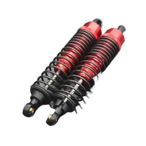 TIAJTHYD Aluminiumlegierung 98mm Stoßdämpfer Dämpfer 94166 94106 94107 94155 94170 for HSP 1/10 RC Crawler Auto(Rood) von TIAJTHYD