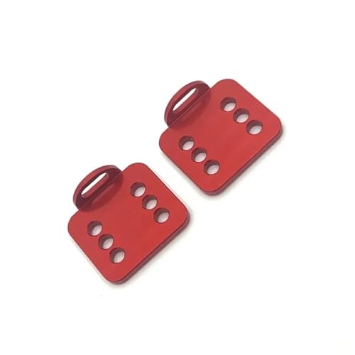 TIAJTHYD Auto-Shell-Befestigungskomponenten for WPL 1/16 C74 C74-1 JA11 Metall-Upgrade-Teile RC-Modell Crawler Car Truck Buggy(Rood) von TIAJTHYD