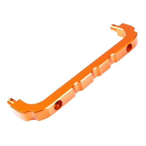 TIAJTHYD CNC-Aluminium-Vorderkörper-Rollkäfig-Stütze für 1/5 RC Auto, HPI RV KM Baja 5b (Orange) von TIAJTHYD