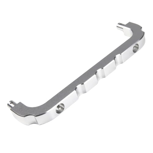 TIAJTHYD CNC-Aluminium-Vorderkörper-Rollkäfig-Stütze für 1/5 RC Auto, HPI RV KM Baja 5b (Silber) von TIAJTHYD
