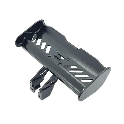 TIAJTHYD Ferngesteuertes Auto Metallzubehör, Reitstock, Heckflügel for WLt-oys Rel-alo 1/14, 1/12(Zwart) von TIAJTHYD
