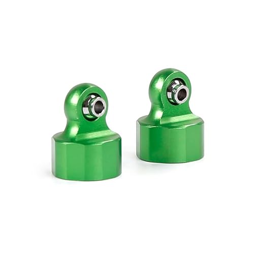TIAJTHYD Für RC-Auto-Gas-Upgrade-Teile, CNC-Metall, 8 mm, oberer oder unterer Stützarm für Stoßdämpfer, für 1/5 HPI ROFUN ROVAN KM BAJA 5B 5T 5SC (Obergrün) von TIAJTHYD
