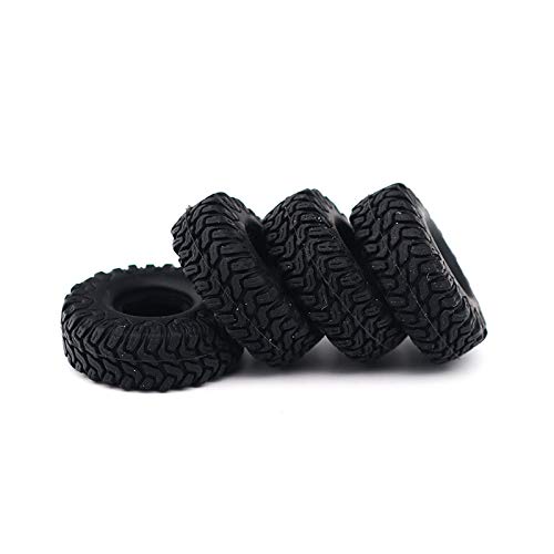 TIAJTHYD Geeignet for Orlandoo Huntter RC-Modell 1:35 1:32 Kletterauto Offroad-Reifenhaut 30,5 mm(4PCS) von TIAJTHYD