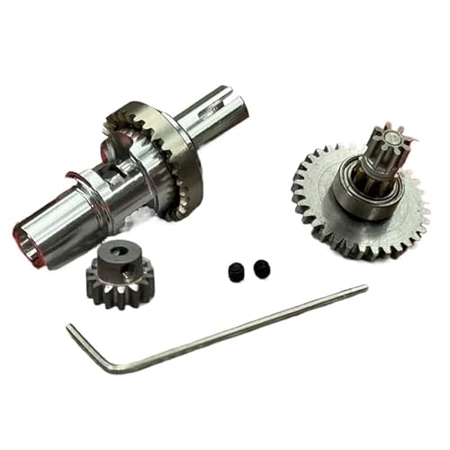 TIAJTHYD HGD1 Hinterradantrieb Drifting for RC Mosquito Car Metal Gear Kit Motorritzel Untersetzungsgetriebe Stahlzahn Verbesserte DIY-Ersatzteile(HGD1 Metal Gear Set) von TIAJTHYD