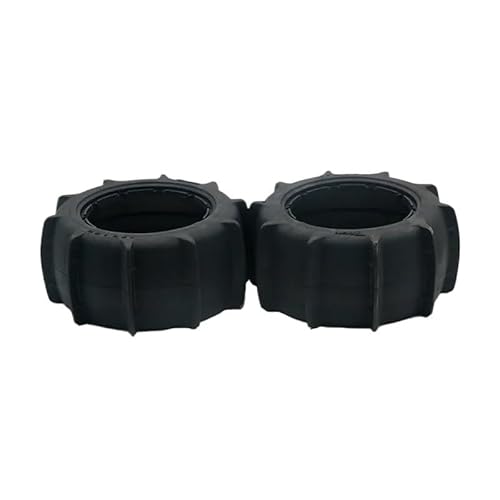 TIAJTHYD Hochwertige Wüstenradreifen, hinten oder vorne, Sandreifen-Hautset for 1/5 RC-Auto, Rofun, Rovan, KM, Baja, 5B, SS, LKW-Ersatzteile(Rear) von TIAJTHYD