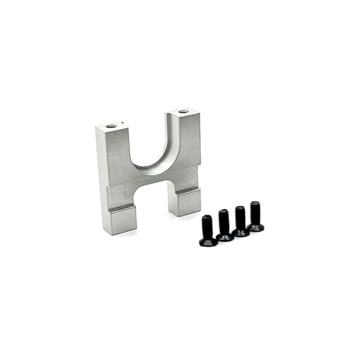 TIAJTHYD Metall Upgrade Reduktion Getriebe Halter for WLt-oys 1/10 104072 104001 104002 Fernbedienung Auto Ersatzteile(Silver) von TIAJTHYD