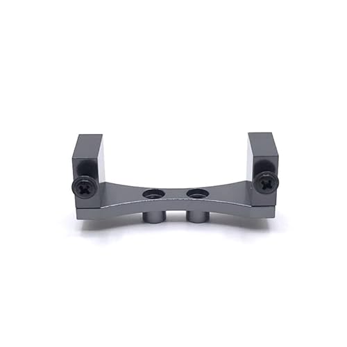 TIAJTHYD Metall Upgrade Refit Hinterachse Servo Halterung for MN 1/12 D90 D91 D96 MN98 99S 1/16 C14 C24 B14 B24 RC Auto Teile(Dark Grey) von TIAJTHYD