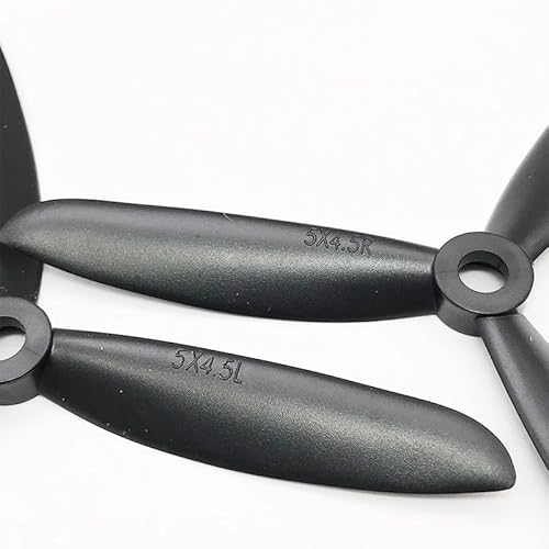 TIAJTHYD for 1/2 Pairs 5045/6045 3-Blade Propeller 5x4.5 6x4.5 CW CCW for RC FPV Drone Airplane Fixed Wing Part(2 Pairs 6045) von TIAJTHYD