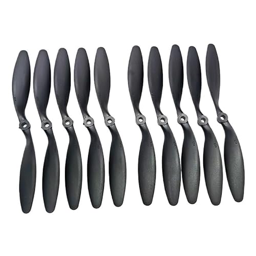 TIAJTHYD for 10pcs/Lot 8060 Propellers 8 inch Nylon Props for RC Airplane Quadcopter 8x6 RC Airplane Propellers Blades von TIAJTHYD