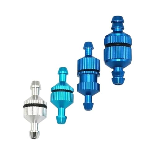 TIAJTHYD for 1Pc Alu Fuel Filter D5 D6 Nitro/Glow /1:8 Oil Model Car Oil Filter/Methanol Engine Oil Filter for Plane Car RC Accessories(1 pc D5x30 Blue) von TIAJTHYD