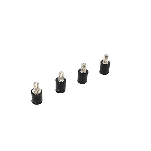 TIAJTHYD for 4/8PCS M2 M3 2/3mm FPV CC3D F3 F4 F7 Flight Controller Anti-Vibration Shock Absorbing Rubber Column Fixed Screw for RC DIY Drone(4PCS M2) von TIAJTHYD