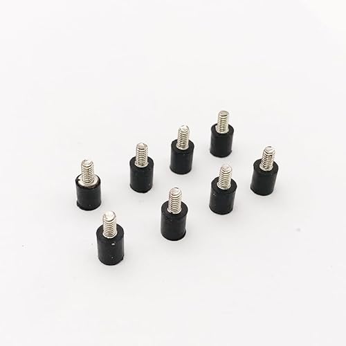 TIAJTHYD for 4/8PCS M2 M3 2/3mm FPV CC3D F3 F4 F7 Flight Controller Anti-Vibration Shock Absorbing Rubber Column Fixed Screw for RC DIY Drone(8PCS M2) von TIAJTHYD