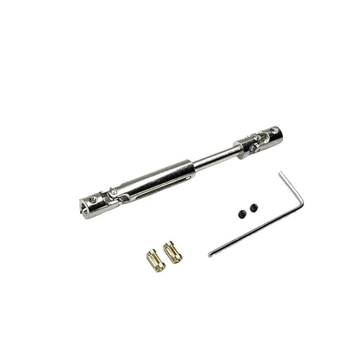 TIAJTHYD for MN78 Metallantriebswelle CVD-Antriebswelle mit 3 mm bis 4 mm Wellenhülse for MN78 MN-78 MN 78 1/12 RC-Auto-Upgrade-Teile Zubehör(1pc) von TIAJTHYD