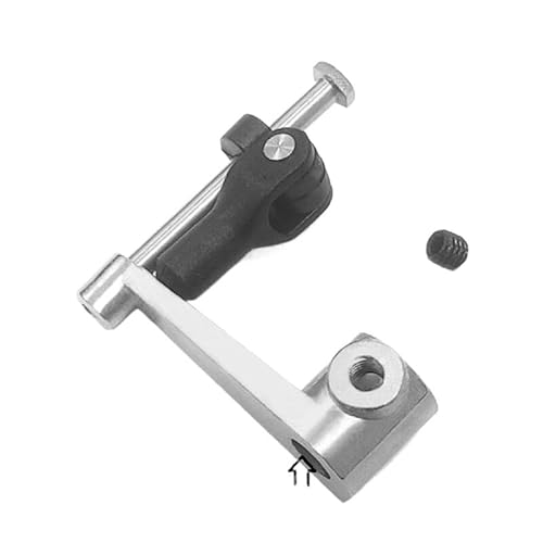 TIAJTHYD for RC Flugzeug Flugzeug Ersatzteil-Nase vorne einziehbares Fahrwerk Neuer L-Metallstangenarm for Freewing 70 80 mm 90 mm EDF-Jet-Flugzeug(N516) von TIAJTHYD