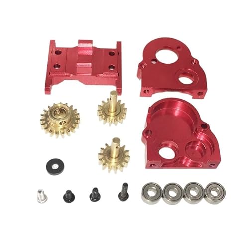 TIAJTHYD for RC-Modell A01 A02 A03 Metall-Umkehrgetriebe zur Verbesserung des Welleneffekts(Rood) von TIAJTHYD