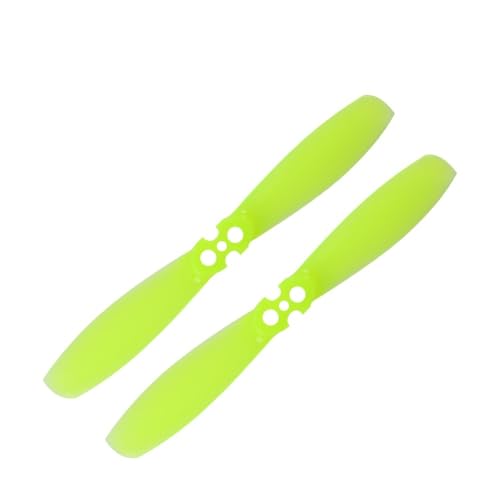 TIAJTHYD for Ro-torX 2535 2,5X3,5 65mm 2-Blatt Zu 4-Blatt PC Propeller 1,5mm for RC FPV Racing 2,5 Zoll Zahnstocher Cinewhoop Drone DIY(4Pairs Green) von TIAJTHYD