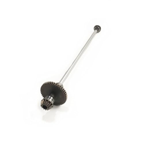 TIAJTHYD for WLT-OYS 124017 124018 124019 RC-Auto-Upgrade-Mittelwelle Transferwelle mit hochhärtem Untersetzungsgetriebesatz Zubehörteile(Silver 12 Scale) von TIAJTHYD