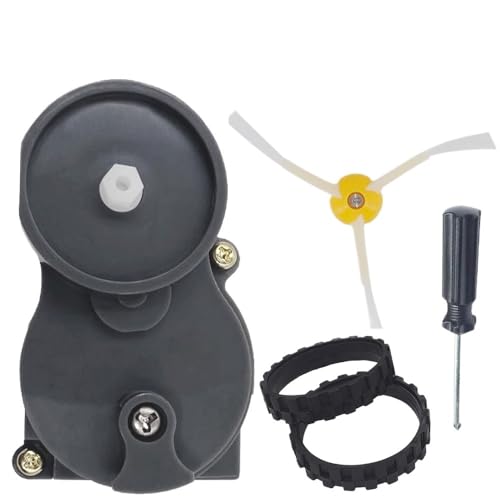 TIAJTHYD for iRobot Roomba 500 600 700 800 900 I3 i7 E5 E6 E7 J7 Serie Roboter-staubsauger ReplacementSide Pinsel Motor Modul(Grey with Wheel) von TIAJTHYD