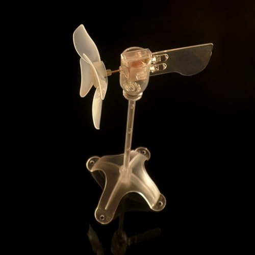 Mini-LED-Windturbinen-Generator, Modell, 360-Grad-Drehung, Lernwerkzeug für automatische Windrichtungsausrichtung Mini-LED-Windturbinen-Generator, Modell, 360-Grad-Drehung, Lernwerkzeug für automatische Windrichtungsausrichtung von TIANHENGMart