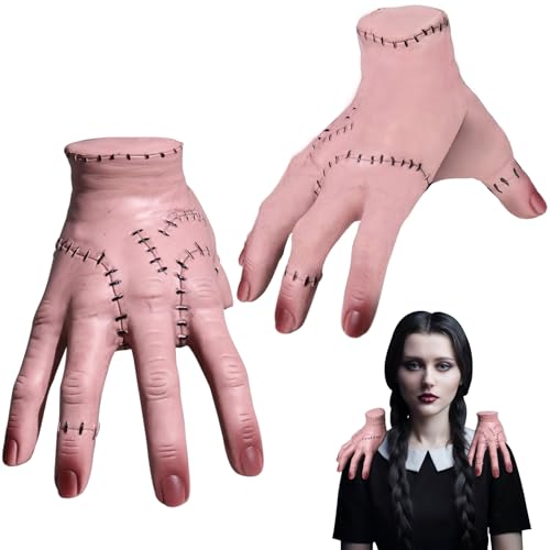2 Pcs Thing Hand Family Hand Gruselig Halloween Requisite Family Thing Hand Figur Cosplay Prop Kostüm Cosplay Prop Kostüm Halloween Dekorationen 2 Pcs Thing Hand Family Hand Gruselig Halloween Requisite Family Thing Hand Figur Cosplay Prop Kostüm Cosplay Prop Kostüm Halloween Dekorationen von TIANHOO