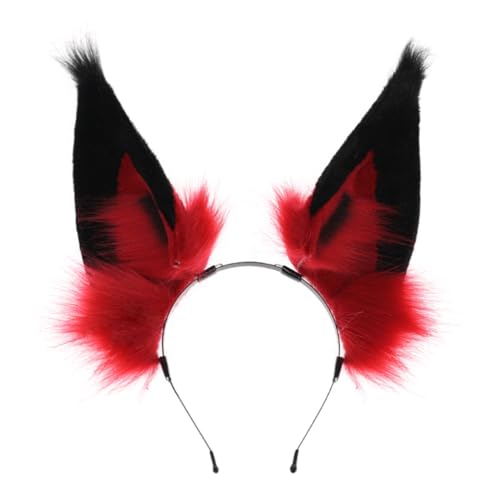 TIANQUXNGI Anime-Haarreif, pelziger Teufelsohr, Haarreif, Halloween, Kostüm, Zubehör, Maskeraden, Party-Requisiten, Kopfbedeckung TIANQUXNGI Anime-Haarreif, pelziger Teufelsohr, Haarreif, Halloween, Kostüm, Zubehör, Maskeraden, Party-Requisiten, Kopfbedeckung von TIANQUXNGI