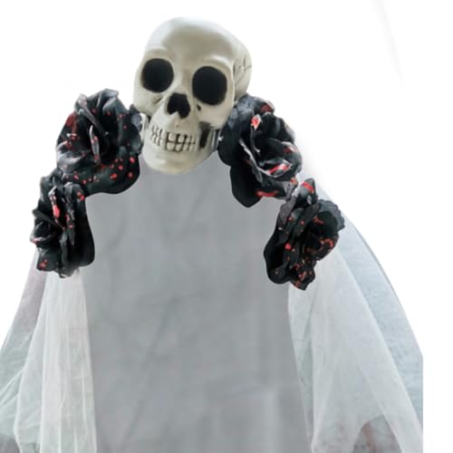 TIANQUXNGI Cosplay-Kostüm-Haarbänder, einzigartige Halloween-Kopfbedeckung, blutiger Handschleier, Haarband für Erwachsene und Jugendliche von TIANQUXNGI