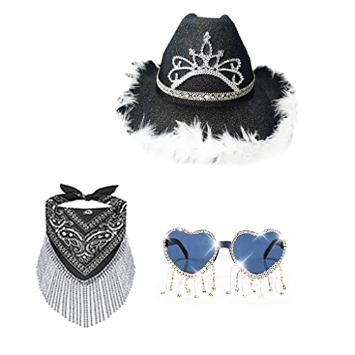 TIANQUXNGI Hut Brille Bandana Junggesellinnenabschied Hut Brautparty Hut Herz Brille Frauen Bachelorette Party TIANQUXNGI Hut Brille Bandana Junggesellinnenabschied Hut Brautparty Hut Herz Brille Frauen Bachelorette Party von TIANQUXNGI
