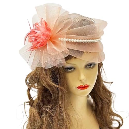 TIANQUXNGI Mittelalterliches Perlen-Stirnband, 1920er-Jahre-Kopfschmuck, für Damen, Maskerade, Aufführungen, Kopfschmuck, Braut, Hochzeit, Party, Kostüm, Requisiten von TIANQUXNGI