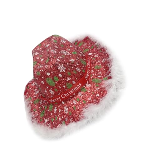 TIANQUXNGI Panama-Kappen für Erwachsene, Weihnachtsmann-Kostüm, Kopfbedeckung für Party, Versammlung, Urlaub, Requisiten, breite Krempe, Hut TIANQUXNGI Panama-Kappen für Erwachsene, Weihnachtsmann-Kostüm, Kopfbedeckung für Party, Versammlung, Urlaub, Requisiten, breite Krempe, Hut von TIANQUXNGI