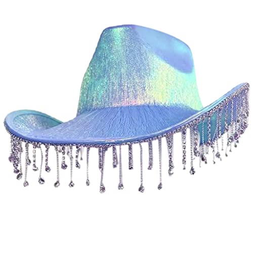 TIANQUXNGI Strass-Hut, Brauthut, Junggesellinnenabschied, Brauthut, Brautparty, Cowgirl TIANQUXNGI Strass-Hut, Brauthut, Junggesellinnenabschied, Brauthut, Brautparty, Cowgirl von TIANQUXNGI