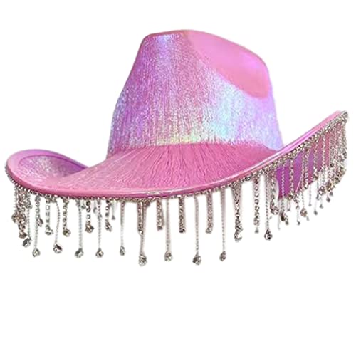 TIANQUXNGI Strass-Hut, Brauthut, Junggesellinnenabschied, Brauthut, Brautparty, Cowgirl TIANQUXNGI Strass-Hut, Brauthut, Junggesellinnenabschied, Brauthut, Brautparty, Cowgirl von TIANQUXNGI