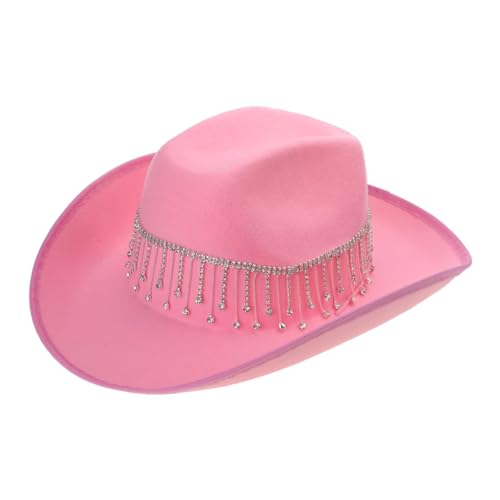 TIANQUXNGI Strass-Hut für Junggesellinnenabschied, Brautparty, Brauthut, Brauthut, Fedoras von TIANQUXNGI