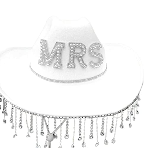 TIANQUXNGI Strass-Hut für Junggesellinnenabschied, Brautparty-Hut, Brauthut, Frauenhut TIANQUXNGI Strass-Hut für Junggesellinnenabschied, Brautparty-Hut, Brauthut, Frauenhut von TIANQUXNGI