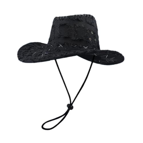 TIANQUXNGI Westlicher süßer, cooler Hut, Kostüm, Cosplay, Ornament, Haushaltsbedarf für Uni, weiblich, männlich, Hutzubehör TIANQUXNGI Westlicher süßer, cooler Hut, Kostüm, Cosplay, Ornament, Haushaltsbedarf für Uni, weiblich, männlich, Hutzubehör von TIANQUXNGI