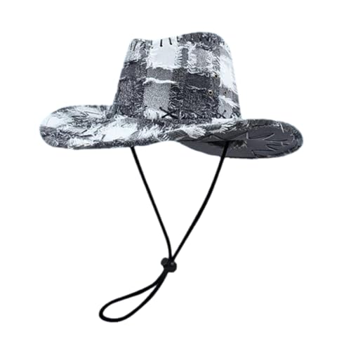 TIANQUXNGI Westlicher süßer, cooler Hut, Kostüm, Cosplay, Ornament, Haushaltsbedarf für Uni, weiblich, männlich, Hutzubehör TIANQUXNGI Westlicher süßer, cooler Hut, Kostüm, Cosplay, Ornament, Haushaltsbedarf für Uni, weiblich, männlich, Hutzubehör von TIANQUXNGI