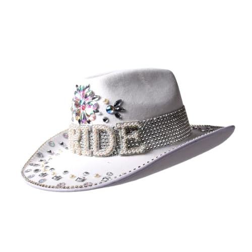 TIANQUXNGI mit schimmernden Strasssteinen für Junggesellinnenabschied verkrustete Strasssteine Western für Braut TIANQUXNGI mit schimmernden Strasssteinen für Junggesellinnenabschied verkrustete Strasssteine Western für Braut von TIANQUXNGI