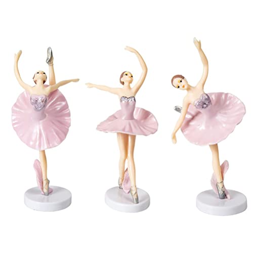3 Stück Miniatur Ballerina Mädchen Figur Ballett Mädchen Kuchen Topper Party Kuchen Dekoration Supplies Tanzsammlung Spielset Puppe Spielzeug Tanzbewegungen Kuchen Dekoration für Zuhause Hochzeit 3 Stück Miniatur Ballerina Mädchen Figur Ballett Mädchen Kuchen Topper Party Kuchen Dekoration Supplies Tanzsammlung Spielset Puppe Spielzeug Tanzbewegungen Kuchen Dekoration für Zuhause Hochzeit von TIANTIAN