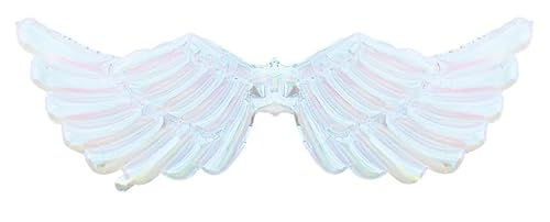 TIB Heyne 17680 - Aufblasbare Engelsflügel für Kinder, Folienballon zum Umhängen, Kostüm Accessoire für Karneval von TIB Heyne