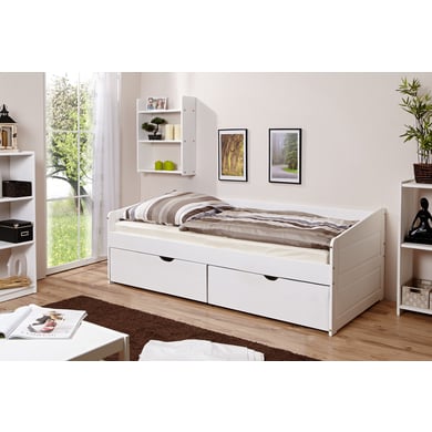 TiCAA Sofabett Micki mit 2er Schubkästen von TICAA