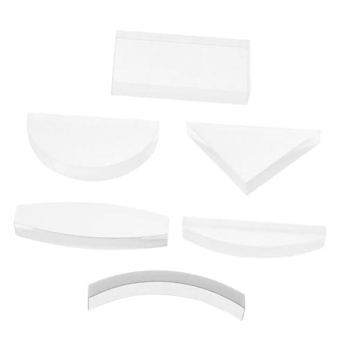 TIDTALEO 6-teiliges Physikalisches Optisches Prisma-set Konvexe Konkave Linsen Für Naturwissenschaftliche Experimente in Der Mittelschule Prisma TIDTALEO 6-teiliges Physikalisches Optisches Prisma-set Konvexe Konkave Linsen Für Naturwissenschaftliche Experimente in Der Mittelschule Prisma von TIDTALEO
